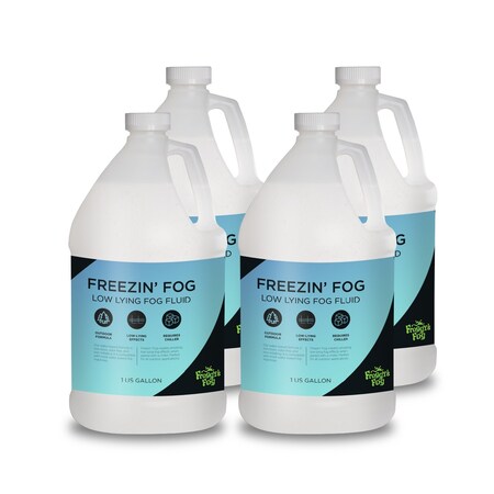 Froggy'S Fog Freezin Fog Outdoor Low Lying Fog Fluid - 4 Gallon Case FJ-FZ-4